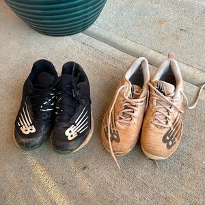 New Balance molded cleat and turf cleat